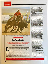 LaRae Luis Western Horseman