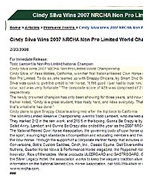NRCHA Article